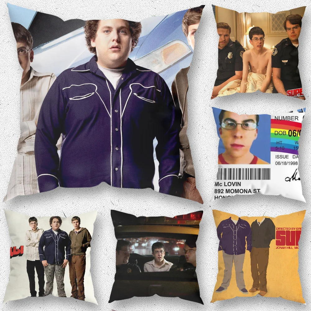 

Mclovin Movie Superbad Pillow Case For Home Bedroom Room Decoration Living Room Sofa Cushion Cover Suitable