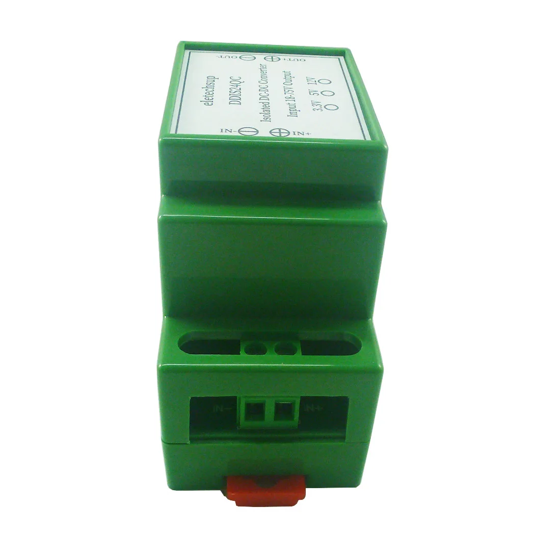 15W DC 24V 36V 48V to 12V 5V 3.3V DIN Rail Isolated Power Supply Module DC-DC Buck Converter for PLC RS485 IO Relay LED