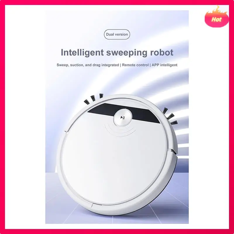 AD-5-In-1 RS800 مع جهاز التحكم عن بعد مكنسة كهربائية روبوتية ذكية فائقة الهدوء لتنظيف الأرضيات الرطبة والجافة أجهزة منزلية سهلة الاستخدام