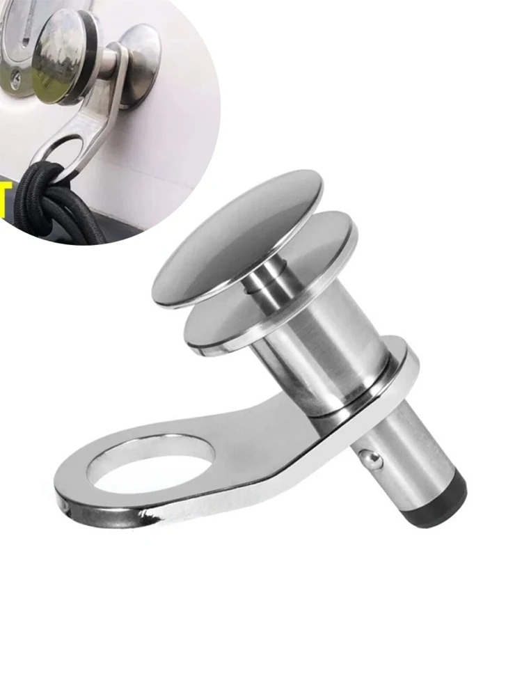 1/2'' Marine roestvrijstalen snelsluiting bootspatbordhouder Mount Cleat Hook, ontvanger niet inbegrepen - afbeelding 2