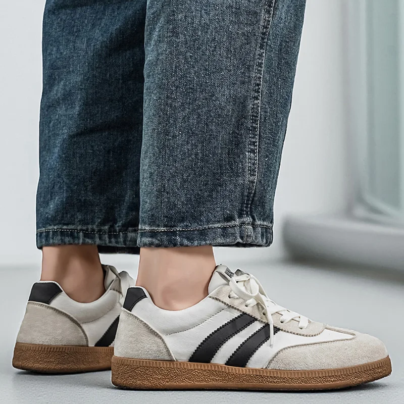 Herren Leichte Casual Laufschuhe, Stylische Ganzjahres-Vielseitige Skateschuhe für Männer – Detail 6