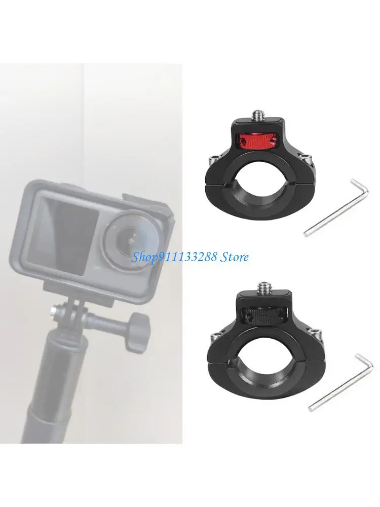 G88D Weatherproof Bicycles Camera Clamp Builts with Vibration Damping and Toolless Assembly for Adventure Sports