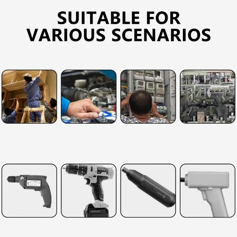 Screw Setter Bit High Precise Design Ensures Consistent Screw Depth For Efficient Installation 25mm/50mm Length