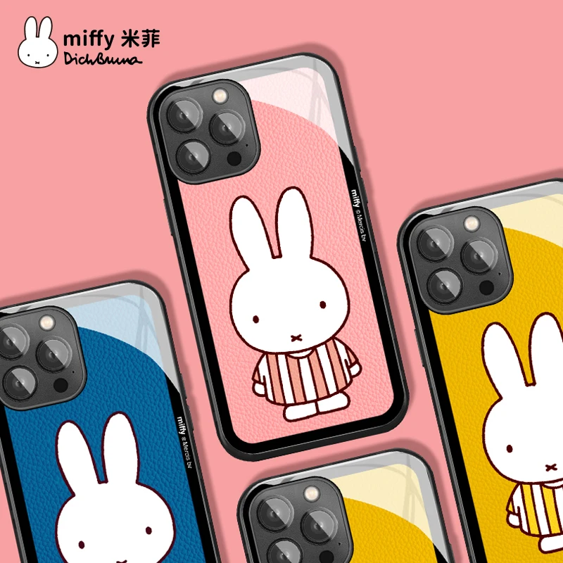 Miffy X MIPOW Phone Case For iPhone 12 Hybrid Case Design Fashion Case For iPhone 13 Pro Max Personalized Phone Case Cartoon