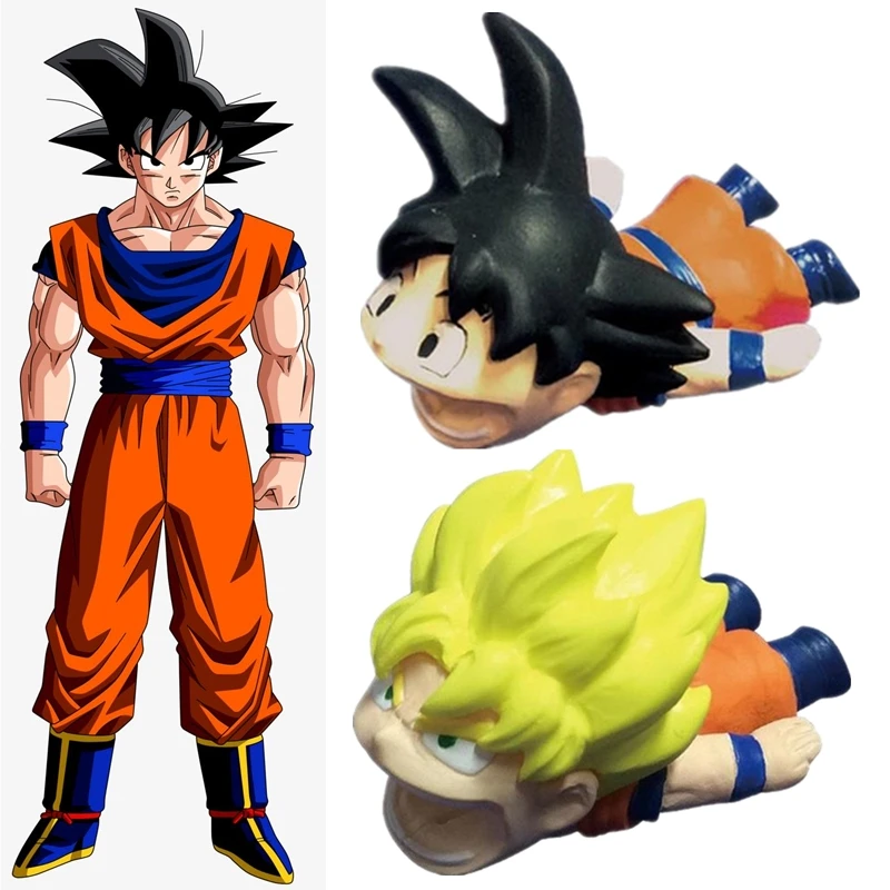 Anime smok syn Goku Kakarotto Cosplay Kawaii Bite Iphone Usb Organizer na kabel ochraniacz na Winder zabawki prezent dla dzieci