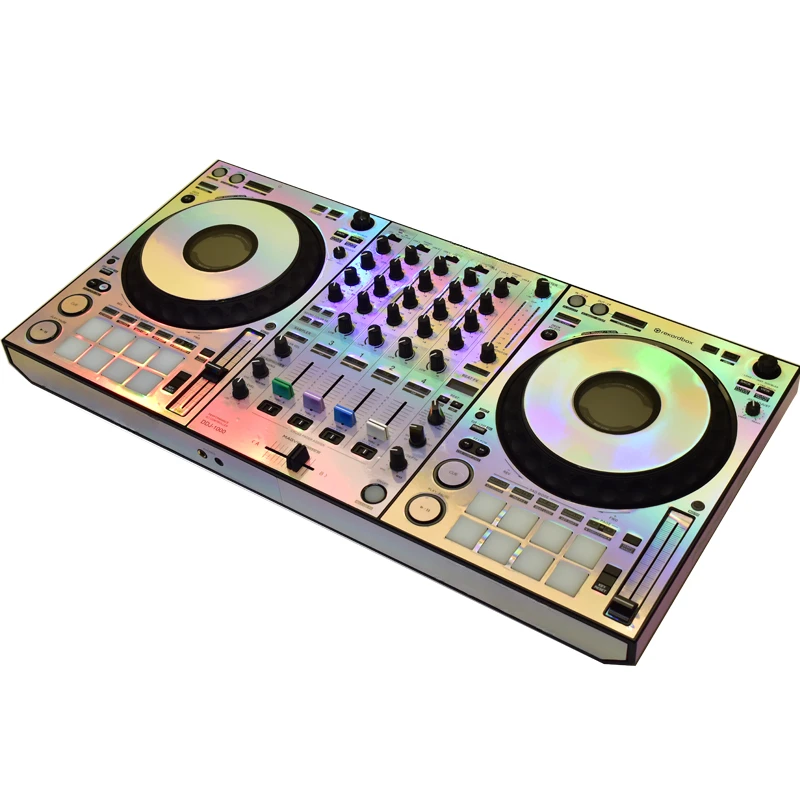 Suitable for Pioneer Film DDJ1000 Controllers, Digital DJ Disc Player Protectors, Skins, Laser Dazzling Glossy Stickers