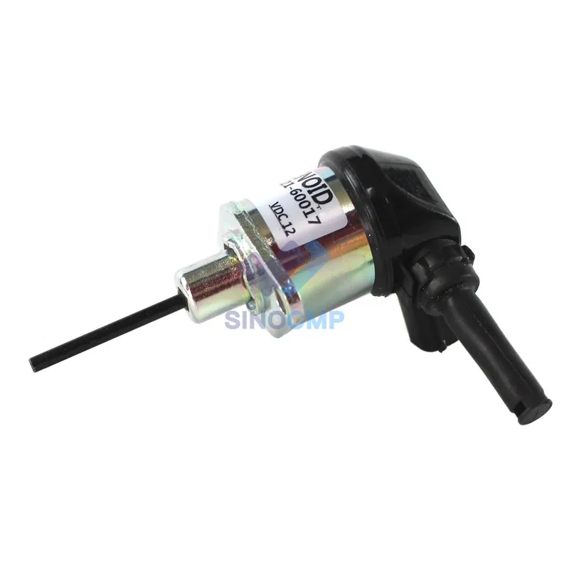 1A021-60017 1A021-60013 1A021-60014 1A021-60015 1A021-60016 12V Fuel Shut Off Solenoid For Kubota Excavator 3 Months Warranty