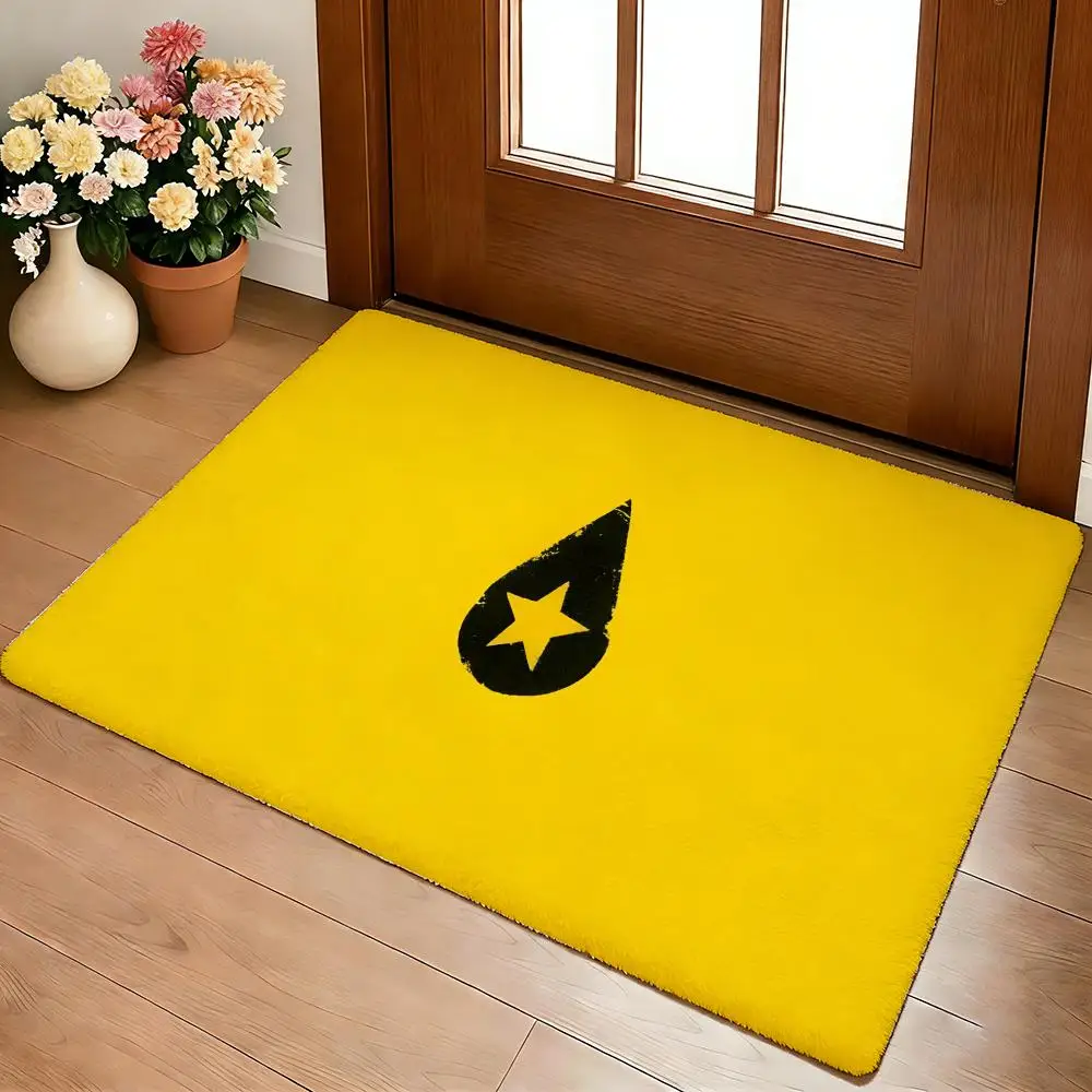 Kid K-Krow Conan Gray Floor Mat Cozy Flannel Soft Thick Non-Slip Mat for Living Room Bedroom Kitchen Decor Rugs