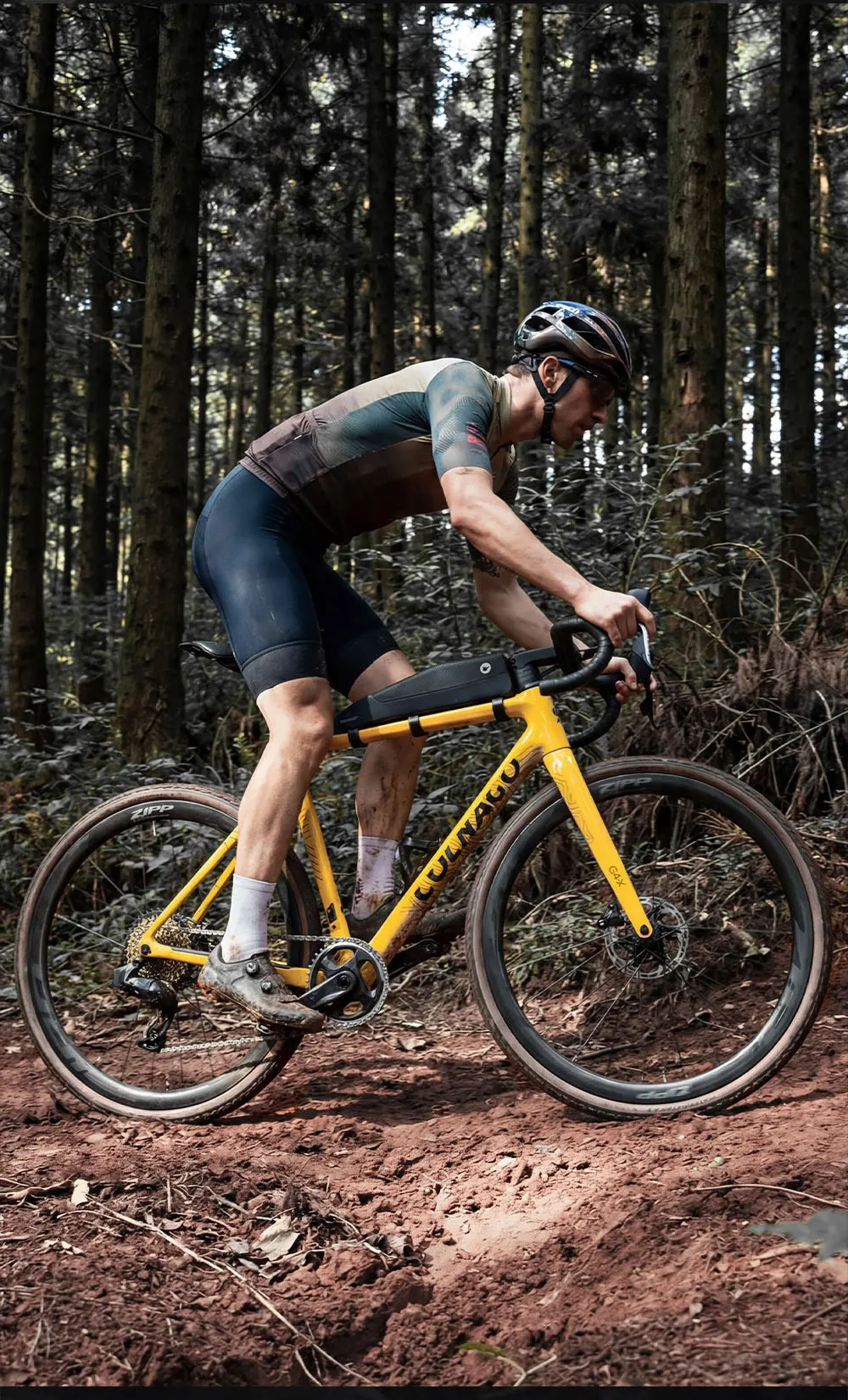 Rhinowalk Fahrrad-Rahmentasche mit Schrauben- und Riemenbefestigung, 2L wasserdichte Oberrohrtasche, lackschonende Aufbewahrungstasche für MTB und Rennräder – Detail 2