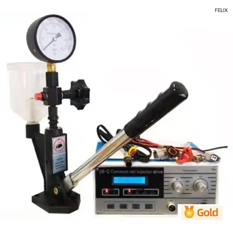 NEW CR-C Diesel Common Rail Injector Tester Multifunctional Tool Set with S60H Nozzle Validator for Automotive Repair