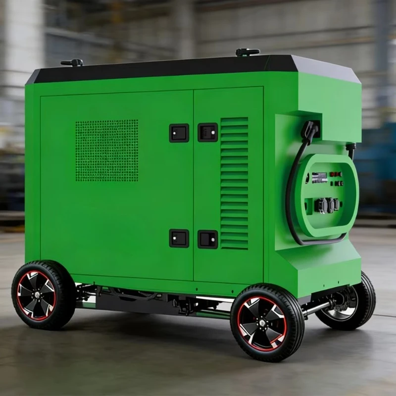 RUISU Portable Charging Station 106kWh Battery Storage System 80kW Mobile EV Fast Charger for Highway Service and Rescue view 6