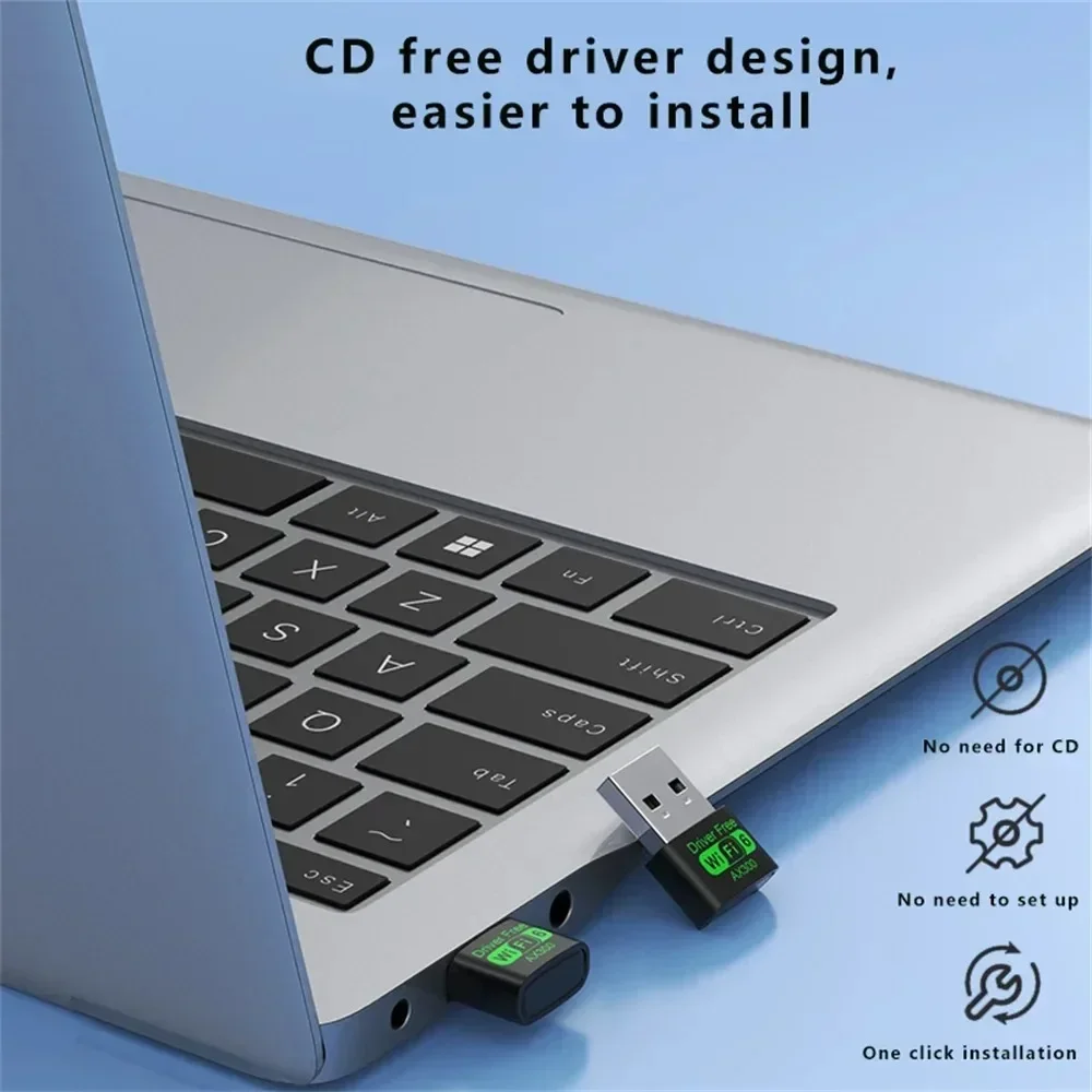 AX300 ตัวรับสัญญาณ WiFi ไร้สาย WiFi 6 2.4G WiFi การ์ด Wifi6 USB Dongle PC แล็ปท็อปไดร์เวอร์ฟรี 802.11ax
