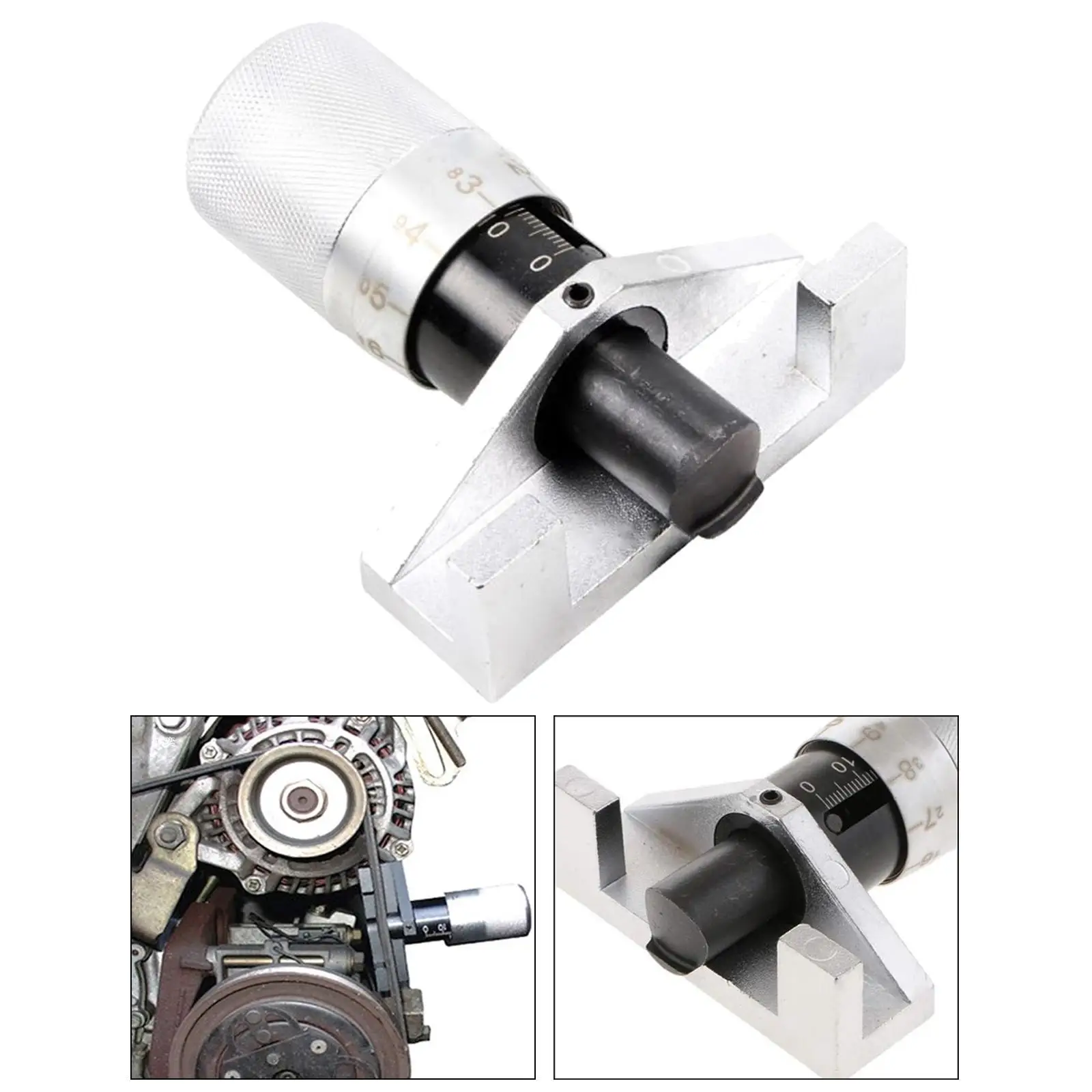 

Тестер натяжения ремня ГРМ Компактный инструмент для измерения выпускников с двойной шкалой