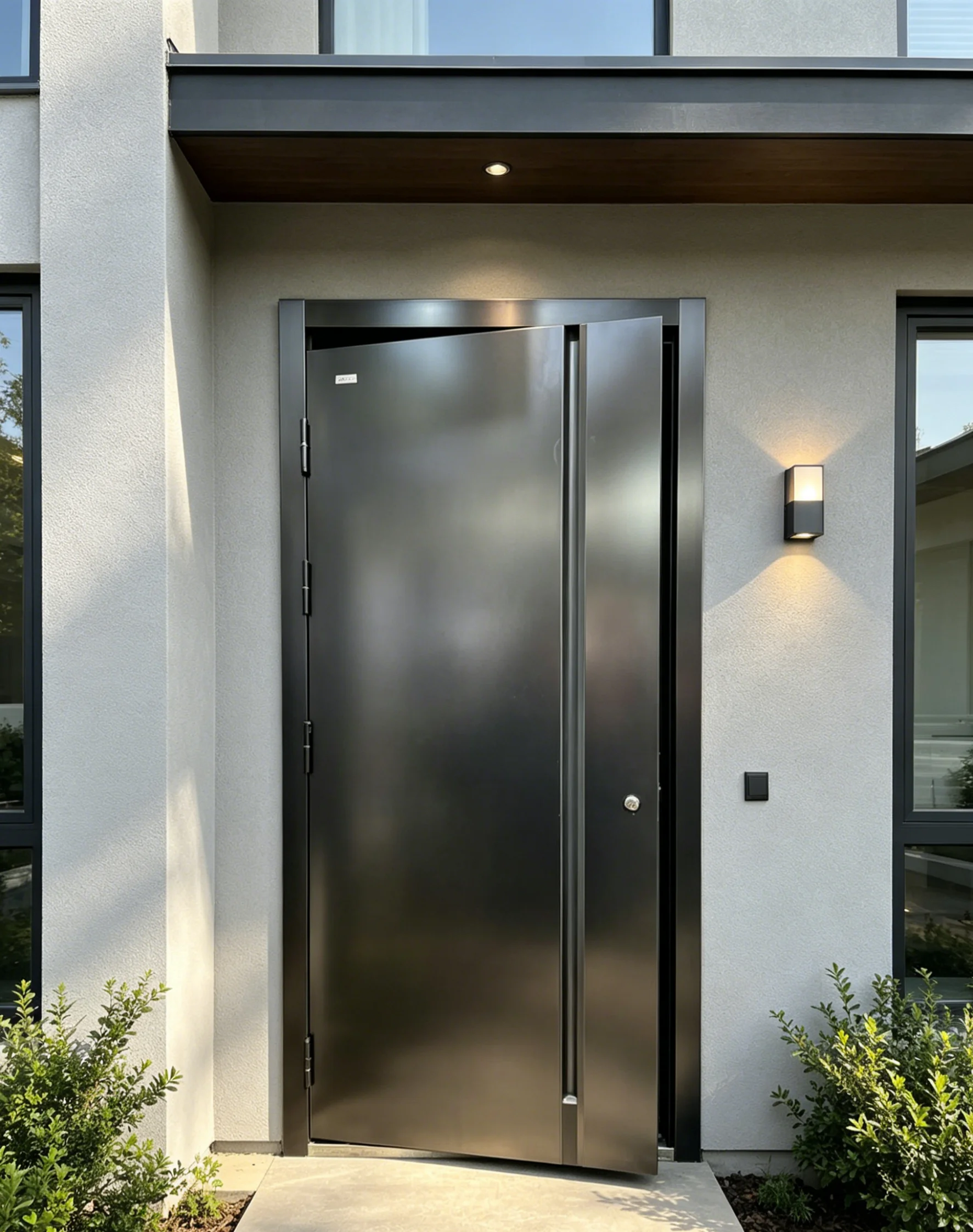 Front DoorStylish Main Entrance Door, Durable Exterior Door For Residential & Commercial Use