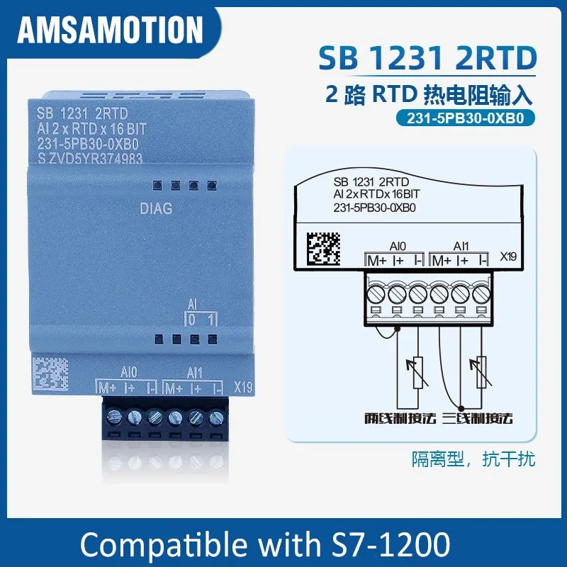 Signaalbord CB1241 Geschikt voor Siemens S7-1200 CPU 1214 RS485-communicatie 241-1CH30-1XB0 234-5HD30-0XB0 222-1BD30