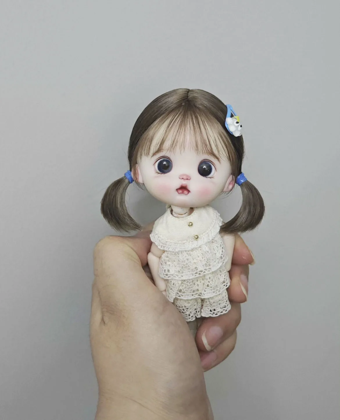 Hair for doll OB11 hardhead shell wig 5-6