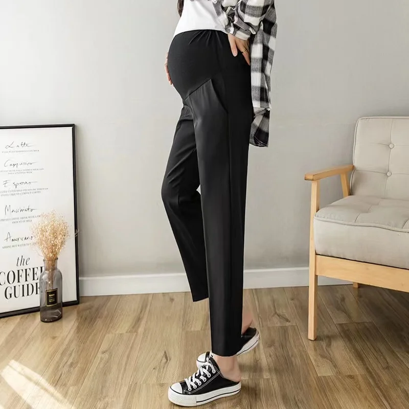 الأمومة العمل السراويل الحمل موسع مكتب ارتداء الملابس أزياء السراويل الضابط ملابس Premama