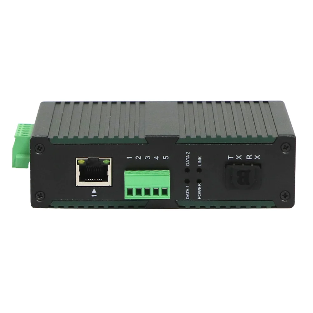 Versatile Network Adapter: 2 Channel Gigabit Ethernet, RS485 & RS232 Bidirectional Data