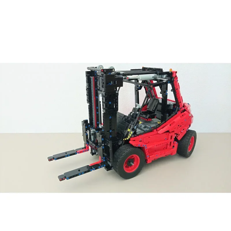 MOC-125253 Wózek Widłowy Transportowy Model Klocków Konstrukcyjnych 2604 Części MOC Kreatywne Chłopcy Dzieci Urodziny Klocki Zabawki Prezenty