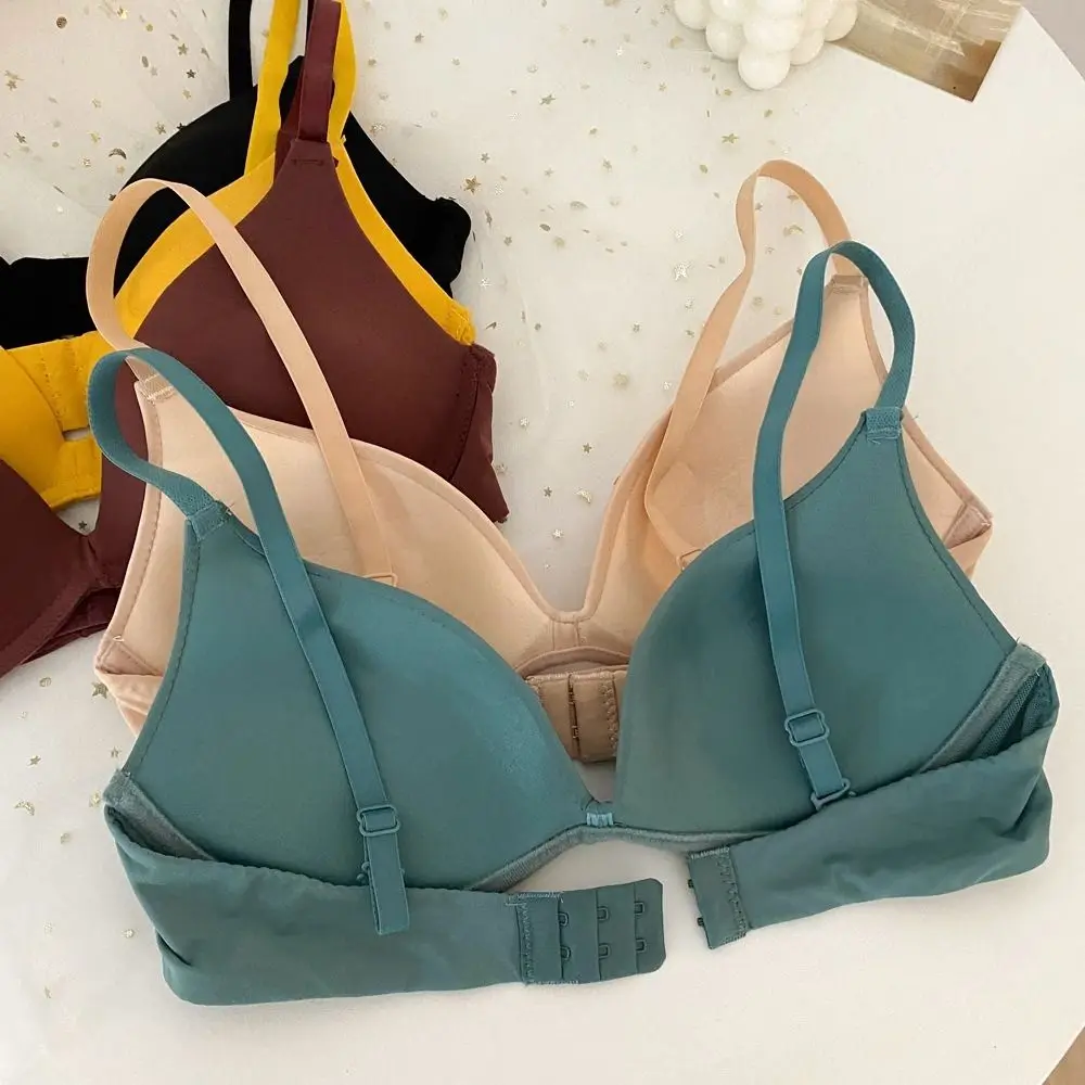 Modischer, verstellbarer Push-up-BH, Anti-Sagging-Dessous, nahtlose Unterwäsche, stoßfester BH für Damen, Sommer – Detail 12