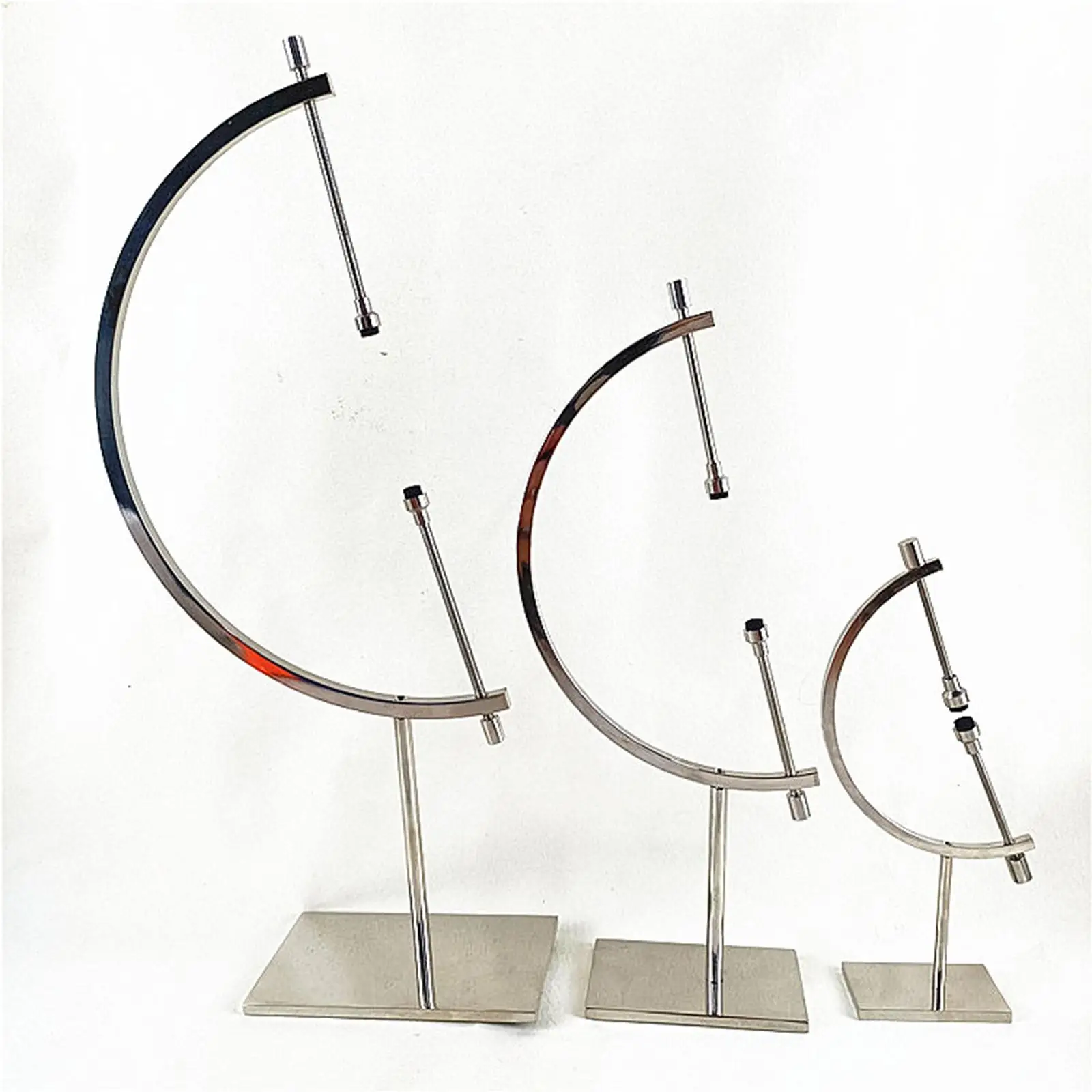 Metall Kugel Halter Messschieber Ständer Rack Anti Rost Globus Display Ständer Shell Schmuck Steine Dekoration