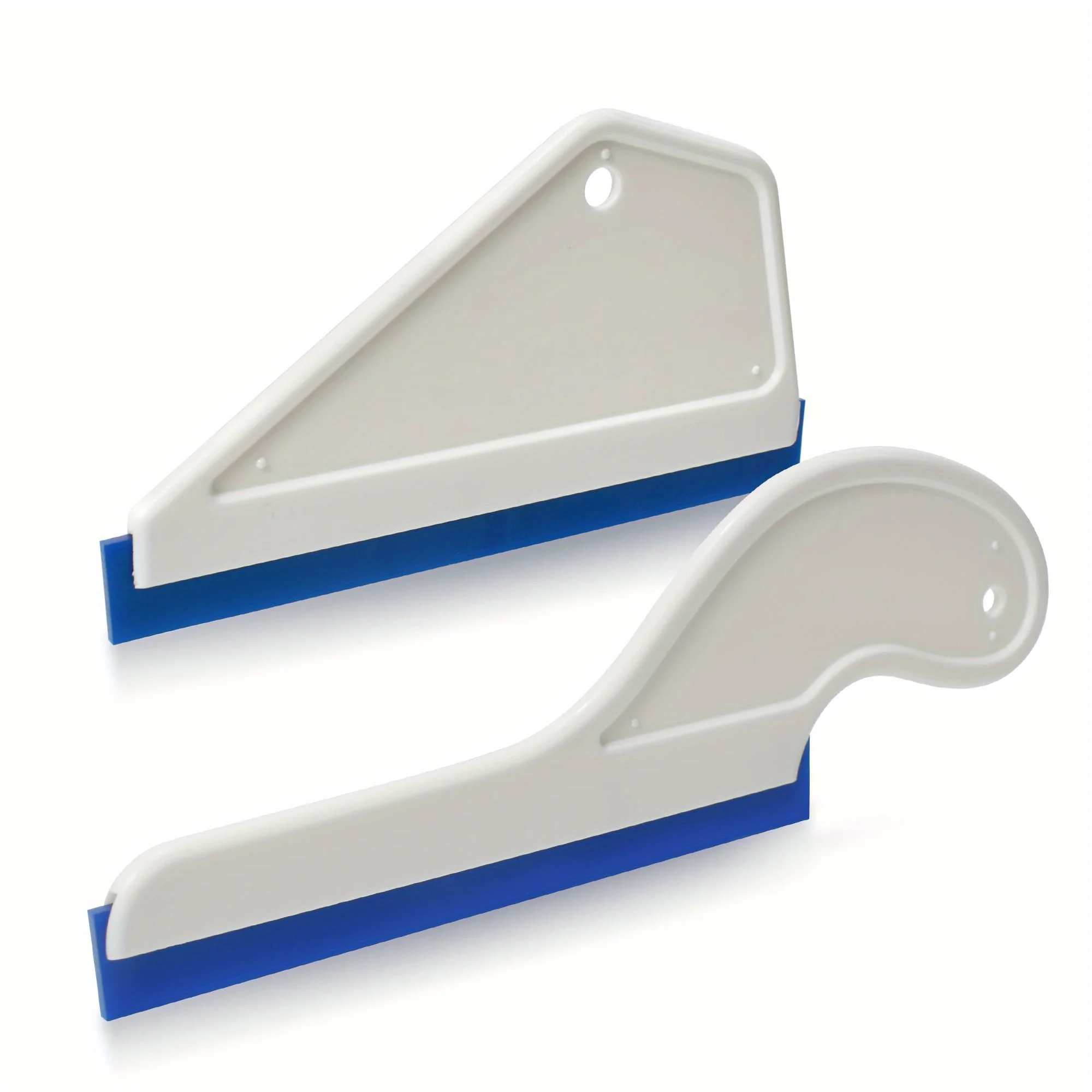 2pcs Vinyl Wrap Too Window Tint Tool Car Window Tint Squeegee Plastic Vinyl Scraper Decal Wallpaper Smoothing Tools