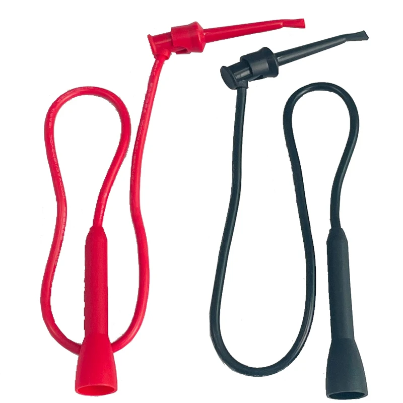 Multimeter-Messleitungen, Kabel, 2 mm Buchse, Miniatur-Schnell-IC-Testclip – Detail 8