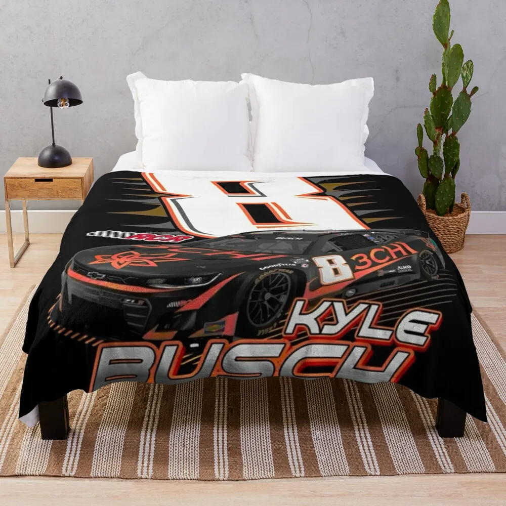 Kyle busch Throw Blanket for babies Sofas Blankets