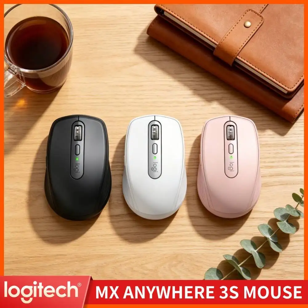 Logitech MX Anywhere 3S Portable Wireless Mouse for Student Dorm Home Office Travel