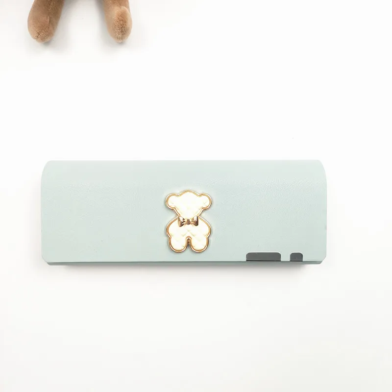 Bear Sunglasses Box Anti-scratch Eyewear Case Glasses Case Eyewear Protector Holder Eyeglasses Holder Girl Gift B2