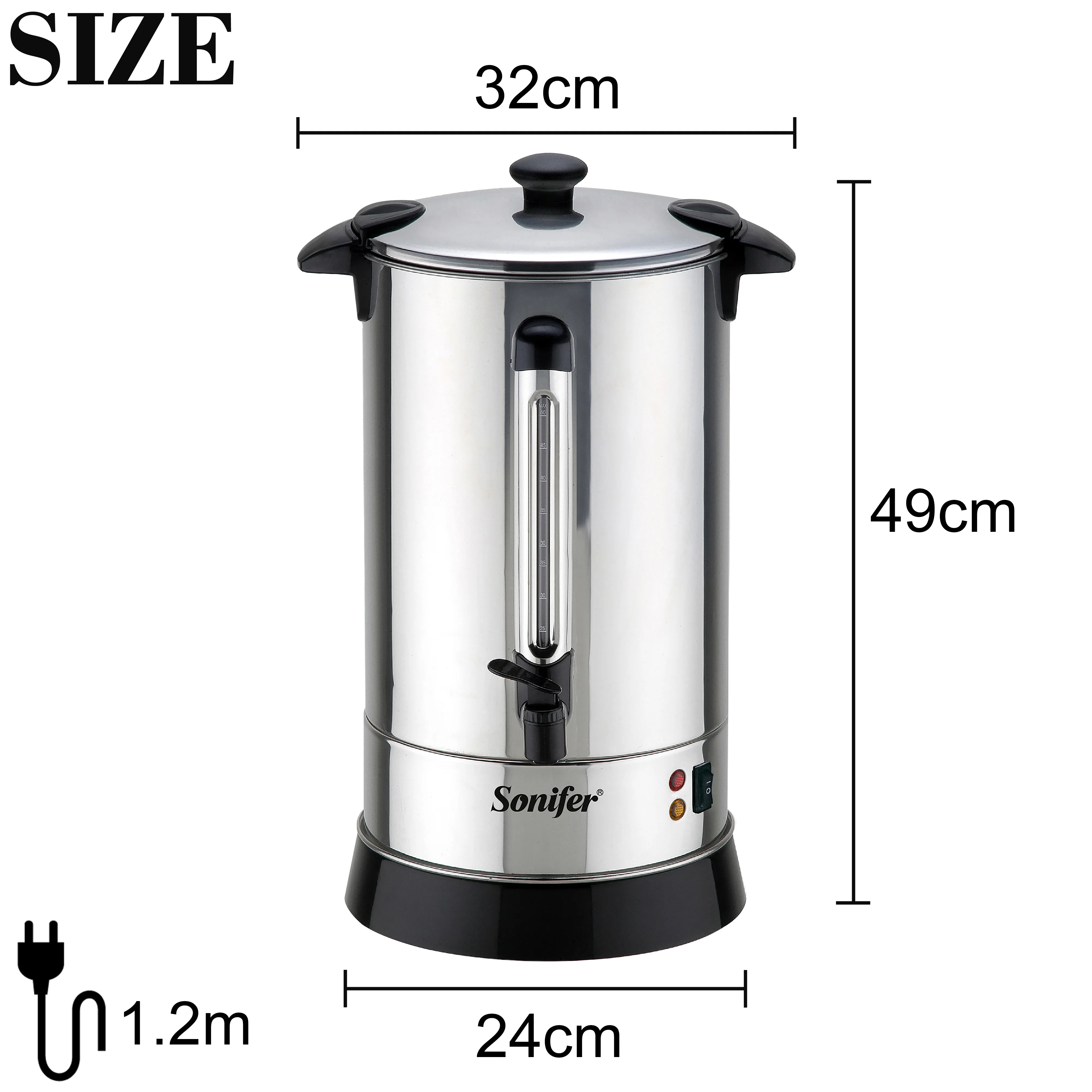 10L Electric Kettle Tea Coffee Thermo Pot Kitchen Smart Whistle Kettle Samovar Sonifer