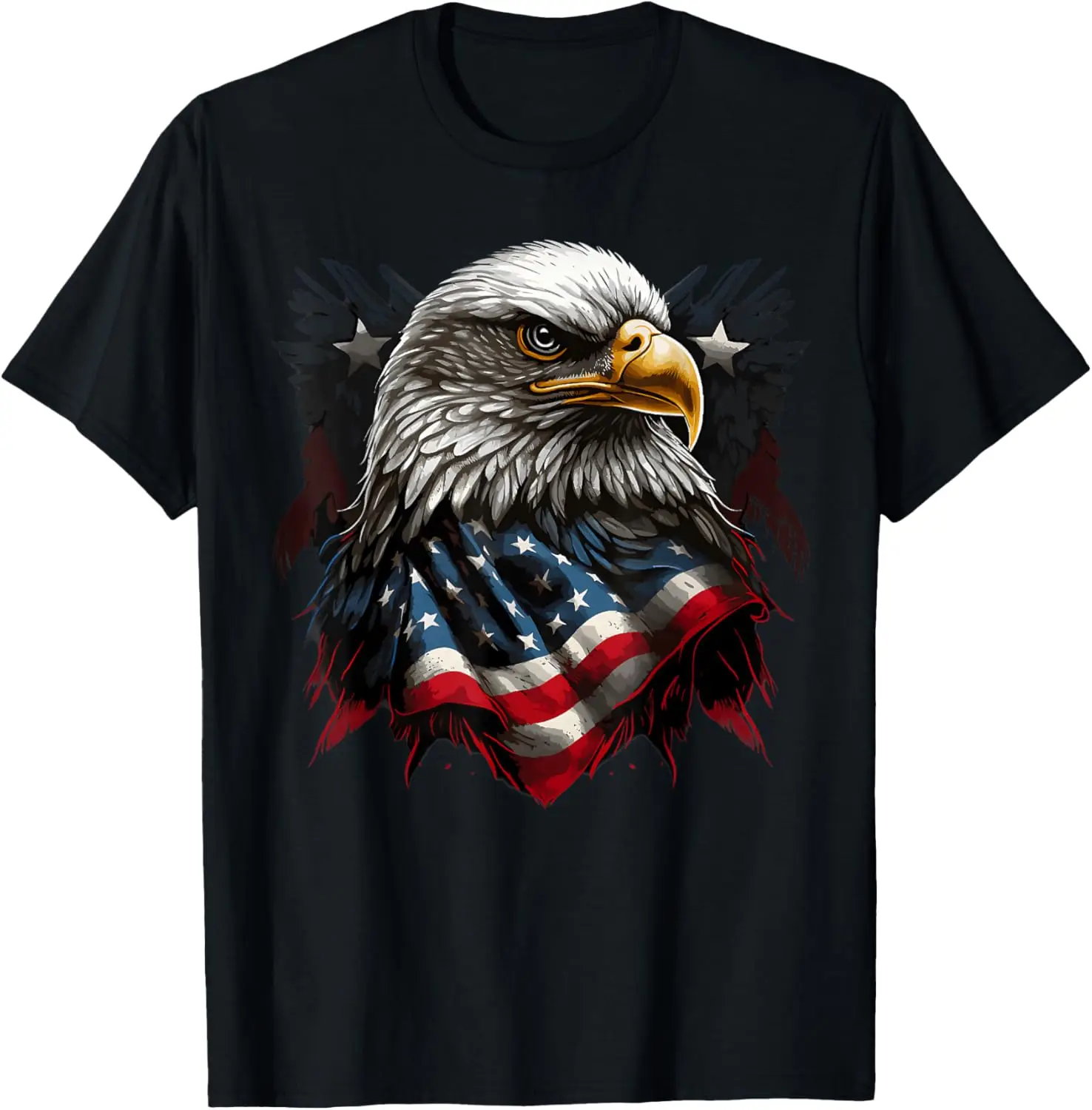 

American Flag Eagle 4th Of July Independence Day Patriotic T-Shirt