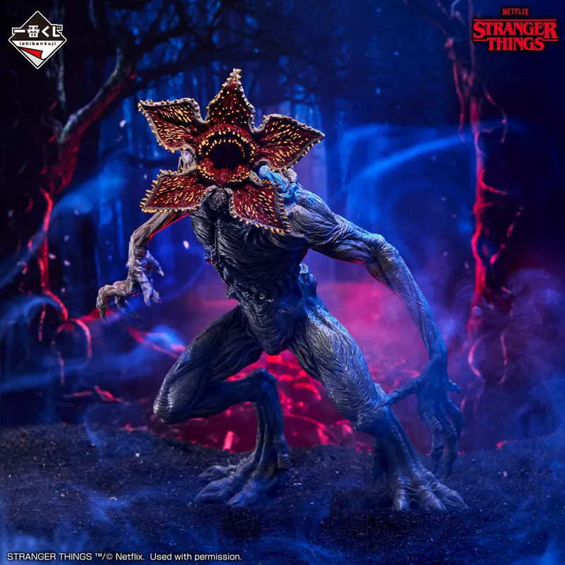 

In Stock Bandai Ichiban Kuji Stranger Things Demogorgon Authentic Japanese Keychain Anime Figure Merchandise