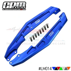 GPM Aluminum Chassis Nerf Bars For LOSI 1/18 Mini-T 2.0 2WD Stadium Truck RTR