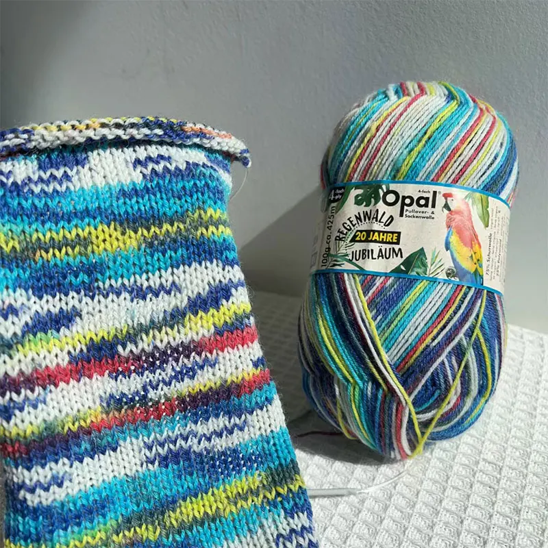 1*100g ball Opal  75% wool, 25% polyamide/ Nylon  socks knitting yarn