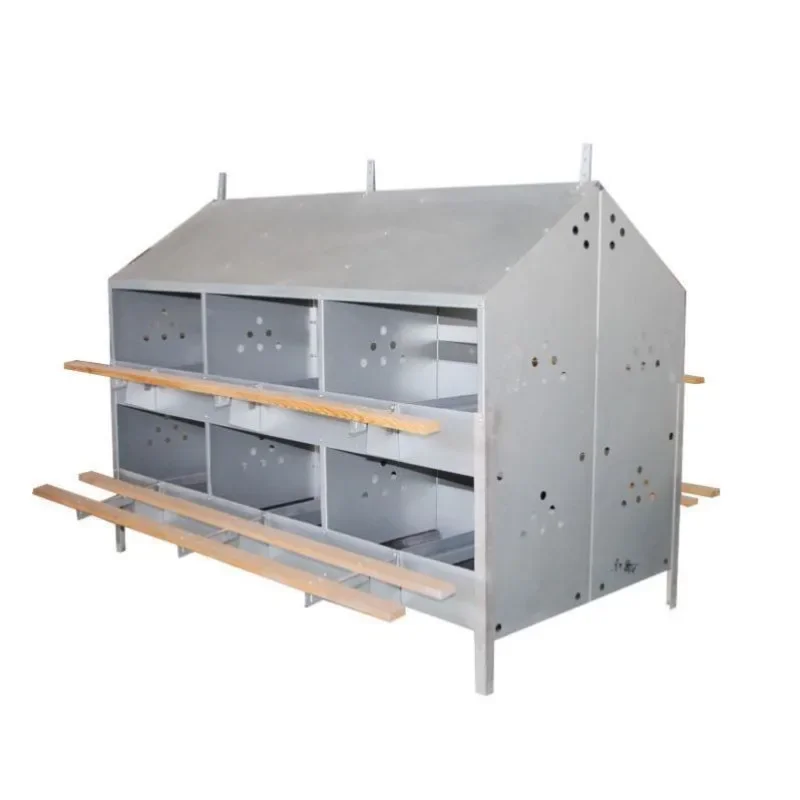 double-layer egg-laying nest animal husbandry, artificial egg collection box