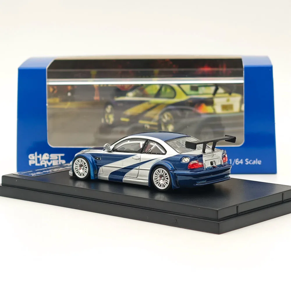 Mesurost First for M3 E46 GTR by DCM Diecast Model Car ChairLimited Collection, Auto Toys Gift, 1/64