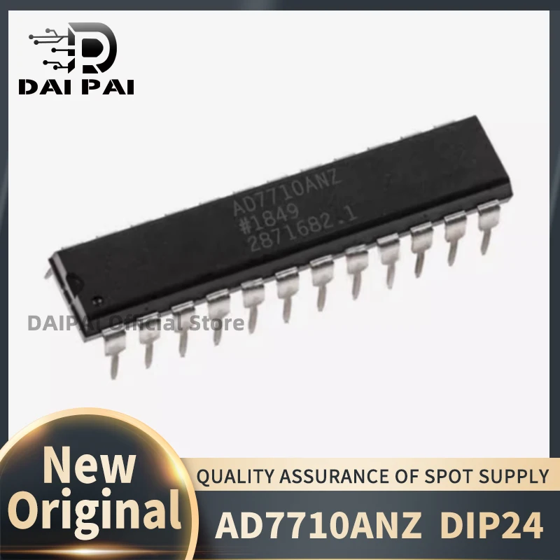 

(1 шт.-5 шт./лот) 100% новый оригинальный набор микросхем AD7710ANZ AD7710AN 7710 DIP-24