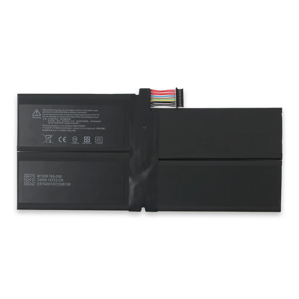 Bateria zamienna do Microsoft Surface pro7 pro 7 1866 DYNM03 G3HTA061H 5702mAh — zdjęcie produktu 4