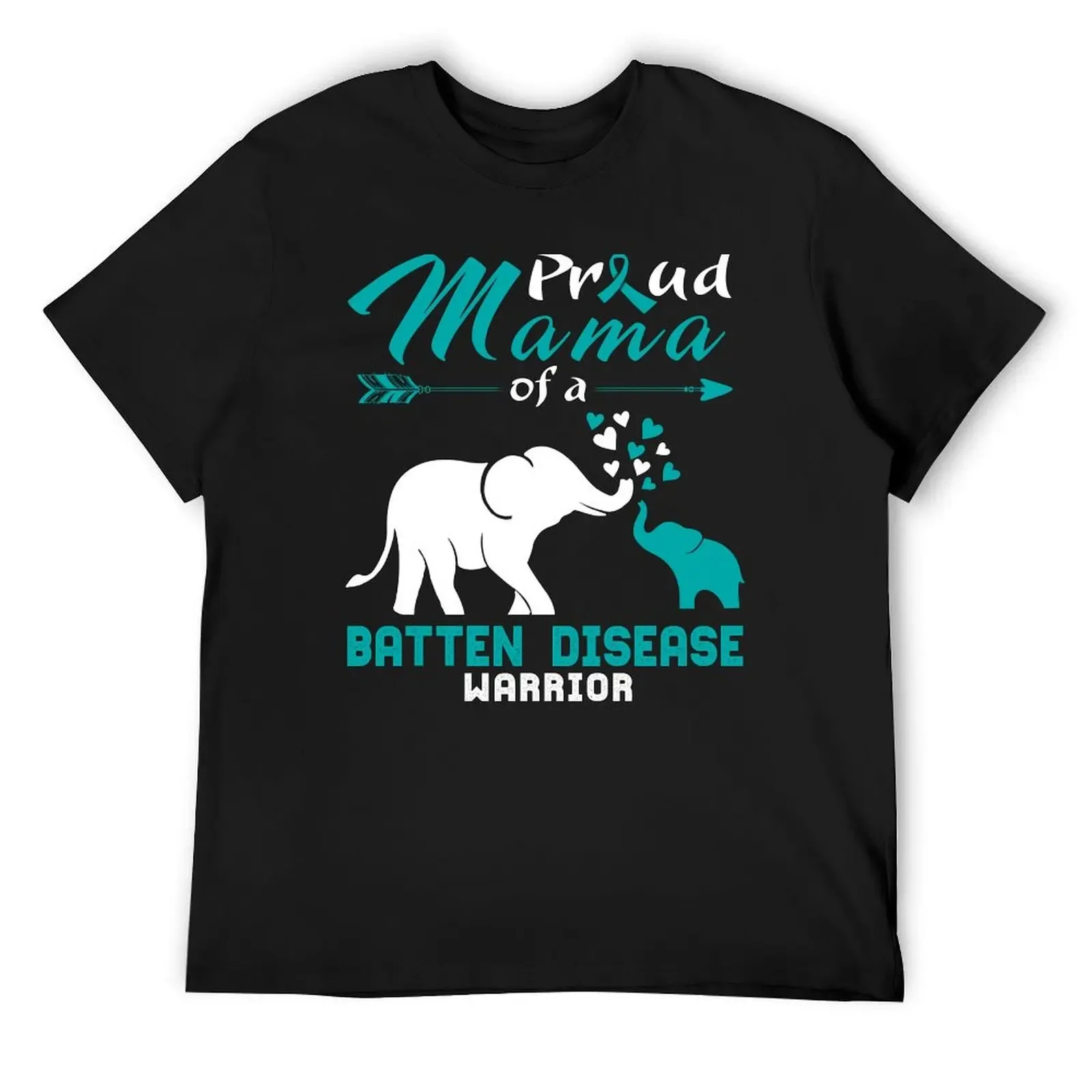 Proud Mama Of A Batten Disease Awareness T-Shirt oversized t shirt blue archive mens fashion