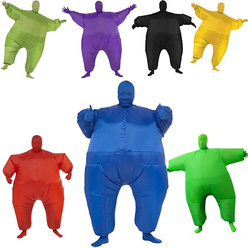 

Inflatable Blow Up Colorful Cosplay Costume Halloween Christmas Costumes Fancy Dress Adult