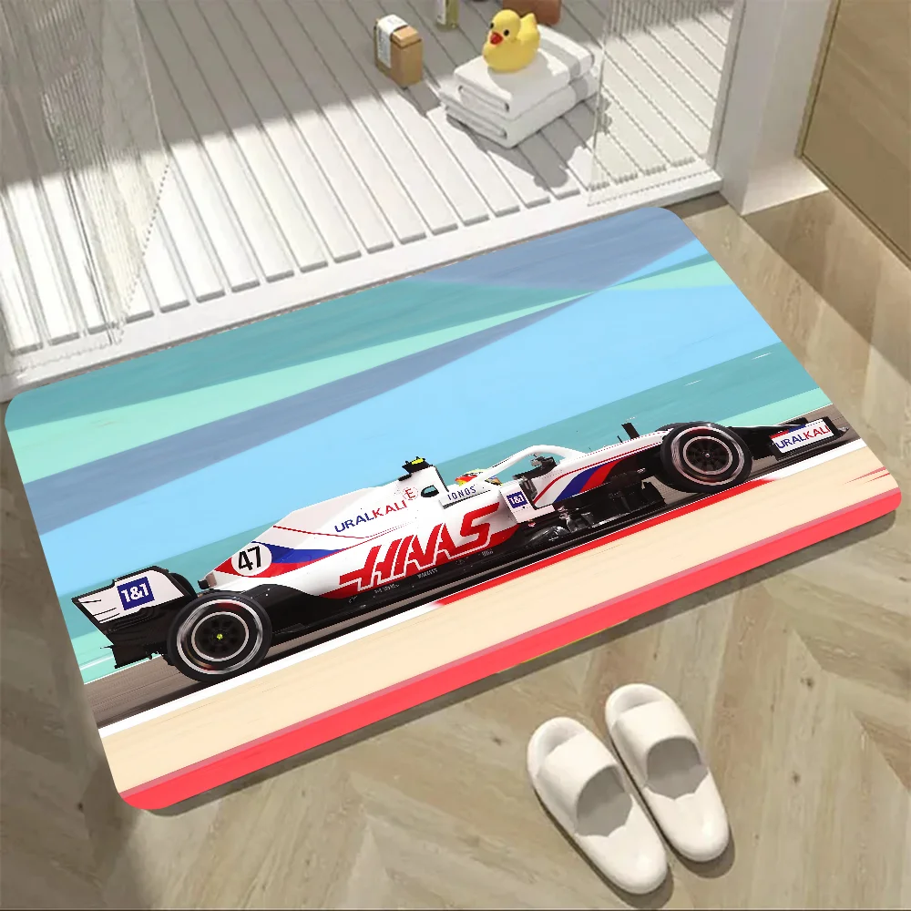 مانعة للانزلاق للمنزل ، حصائر ماصة للحمام ، مستلزمات ديكور المنزل ، سجادة ، حصيرة قدم ، سباق ، هاس ، فريق F1 #2