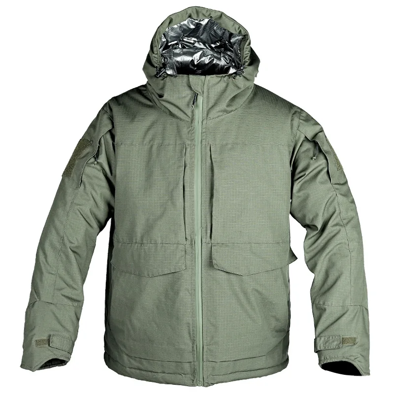 Hunting Jacket For Man 2024 New Autumn Winter Tactical Camouflage Windproof Thermal Cotton Coat High Quality