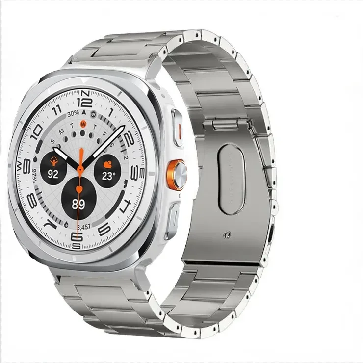 Titanium Alloy Watch Strap for Samsung Galaxy Watch Ultra 47mm High End Replacement Wristband for Galaxy Watch Ultra Accessories