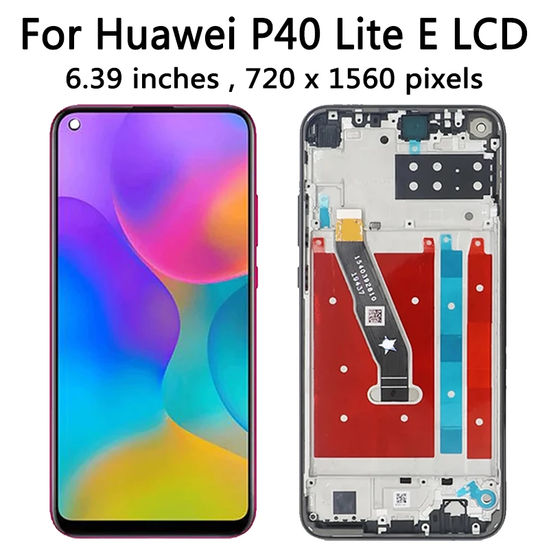 ART-L28 ART-L29 Y7P 2020 Display Replacement For Huawei P40 Lite E ART-L28, ART-L29,ART-L29N LCD Display Touch Screen Assembly