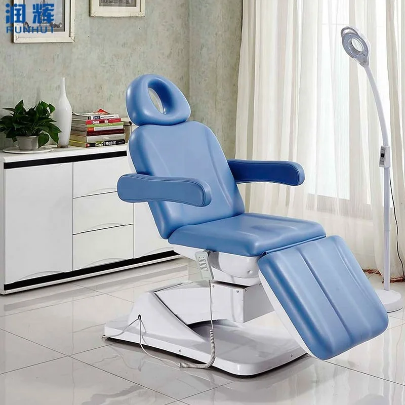 Luxury medical spa massage tattoo facial beauty treatment salon chair 3/4 motor electric beauty bedmassage tables & beds