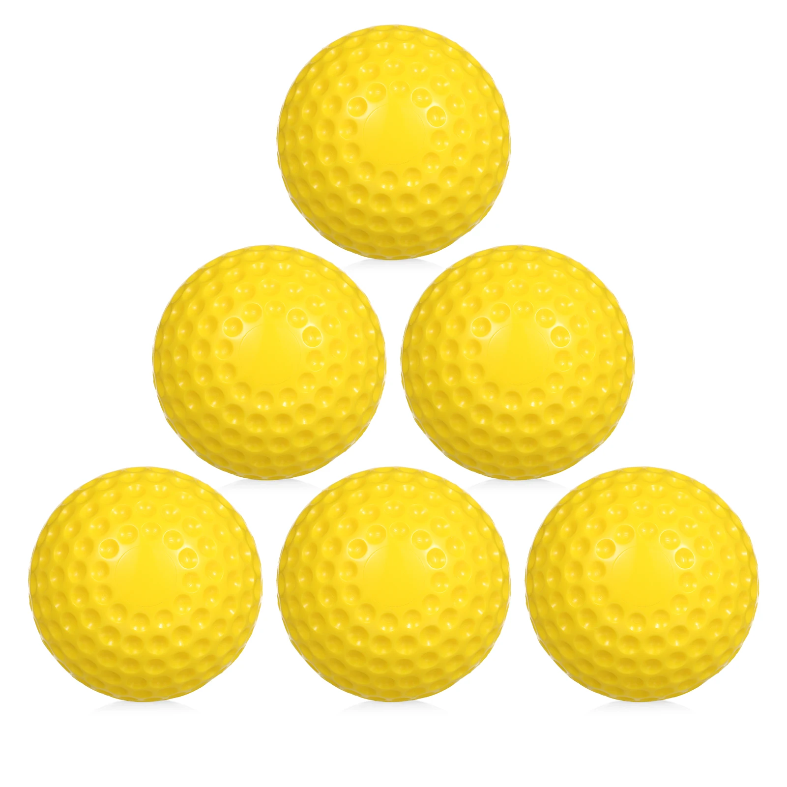 

Hitting Baseballs Baseball Pitching Machines Ball Bright Green 9.7cm/3.8in 9”12” Batting Practice High Quality
