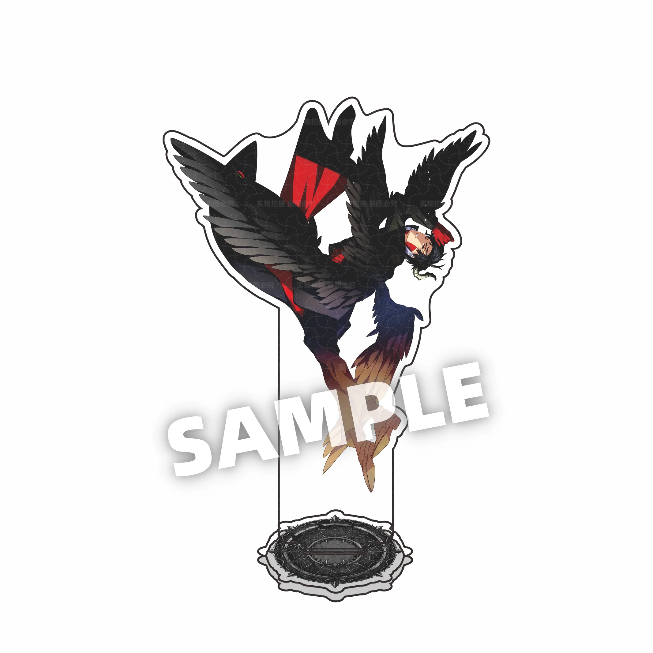 Anime Game Peripheral Obey Me Double-sided Acrylic Stand Mammon Lucifer Satan Belphegor Leviathan Desk Model fan gift keychain