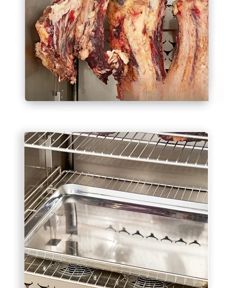 Good Items Quality Guaranteed Humidity 65-80% 50-70KG Meat Aging Refrigerator Dry Ager Mini Fridge Meat On Table For Beef