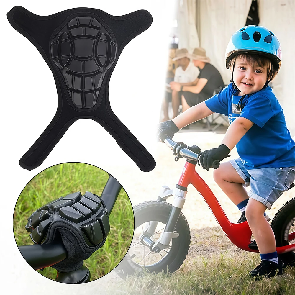 

1Pc Children Balance Bike Stem Cover Protective Cover Silicone for Bicycle Handlebar Easy to Install Cycling Accessory Stem Pad